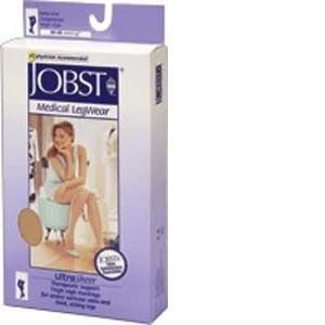 Jobst Ultra Sheer Knee High Lg 20-30mmhg Closed Toe