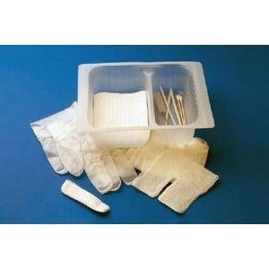 Tracheostomy Care Kit w/Vinyl Glove Airlife Sterile 30/CS