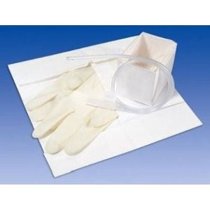 Suction Catheter Kit Airlife Cath-N-Glove 12 Fr. Nonsterilecath Kit, Sctn w/Ltx Glvs 12Fr(100/CS) Carfus