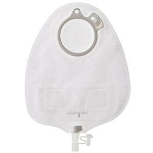 Coloplast Multi-Chamber Urostomy Pouch, Opaque, 470 mL, with adapters Green 10/BX