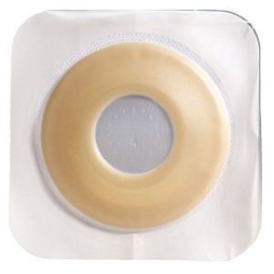 SUR-FIT Natura Durahesive Skin Barrier W/Convex-It With 57mm.-(2 1/4" ) Flange, W/Tape Collar-Pre-Cut 2" (50mm.) 10/BX