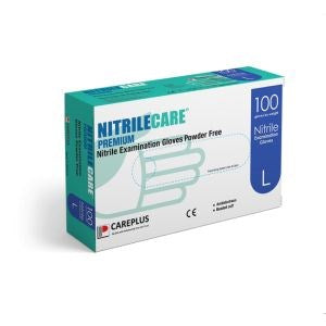 Glove Nitrile Shieldcare Black 5 Mil Medium Industrial Grade 100/BX