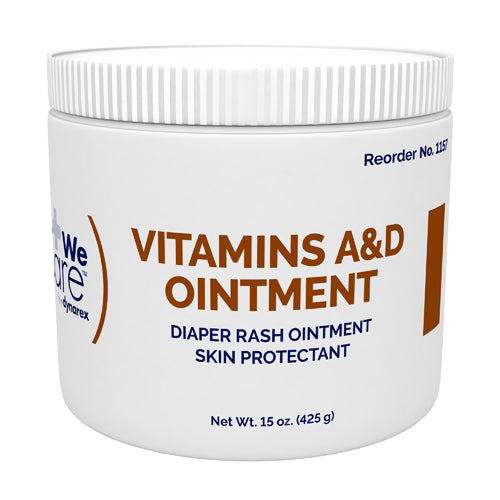 Vitamins A & D Ointment 15 Oz Jar Each For Skin Protection