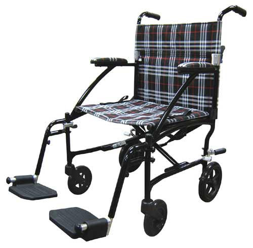 Fly-Lite Transport Chair Black 19 Lightweight and Safe