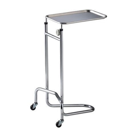 Mayo Instrument Stand 15lb Capacity 12-1/2" X 19" Tray