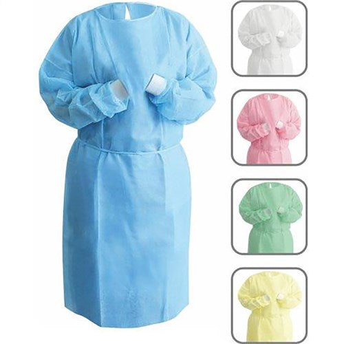 Isolation Gown Non-Sterile PP Material Regular Teal/Green 10/BG