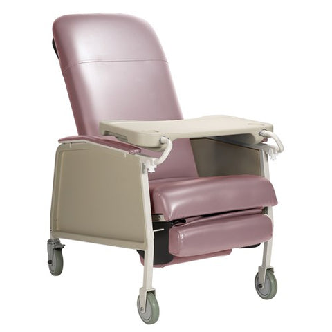 Bariatric Geri Chair Recliner Rosewood 3 Position