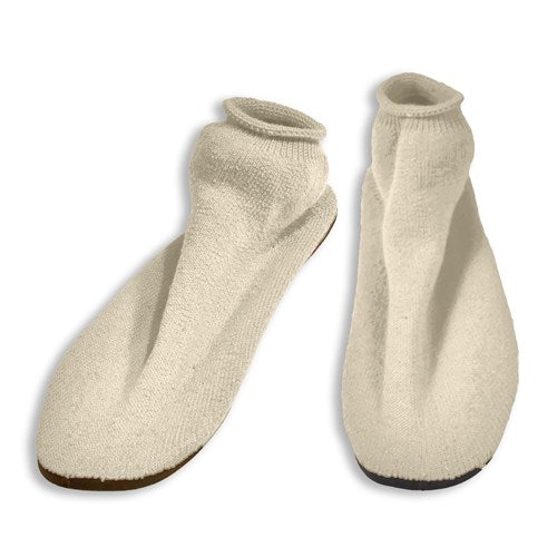 Non Skid Slippers 1Pr/Bag 12/Case Xlarge, White