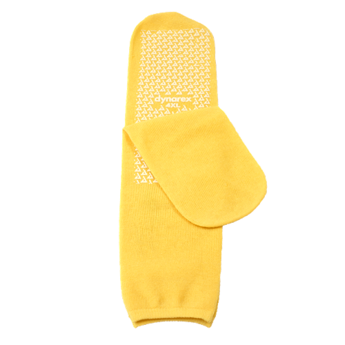 Slipper Socks 4X-Large Yellow 48/Case