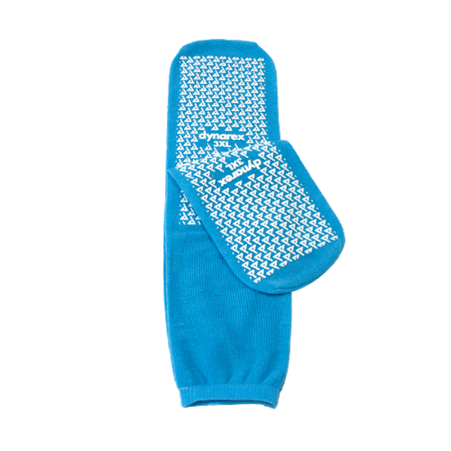 Double-Sided Slipper Socks - 3XL, Light Blue 48/1 pair/cs