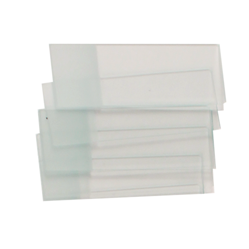 Microscope Slides Clear 20/72/Case Corner Grounded 3"X1"X1mm