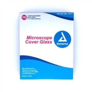 Microscope Cover Glass 5/10/1Oz/C 0.17-0.25mm Thickness