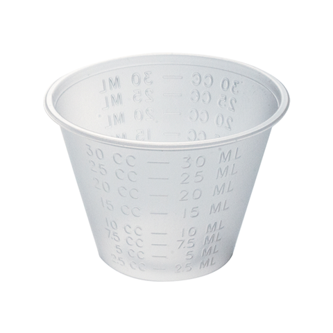 Medicine Cup Plastic 1 oz 5000/Case