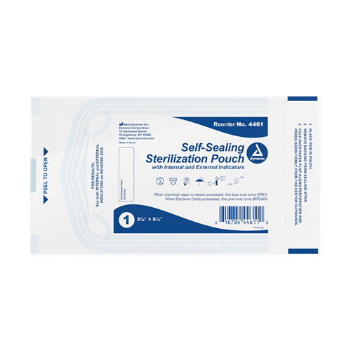 Sterilization Pouch 3 1/2" X 5 1/4" Self Seal 200/Box