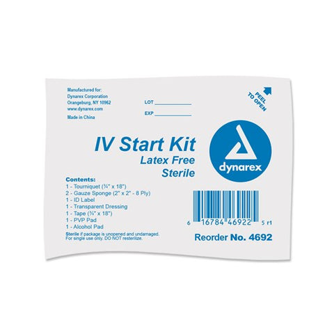 IV Start Kit w/O Gloves 50/Case