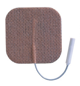 Electrodes First Choice 3165F 2 Square Foam Pigtail Pk/4