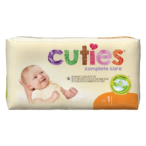 Cuties Baby Diaper Size 1 8 Bags Of 25 200/CS