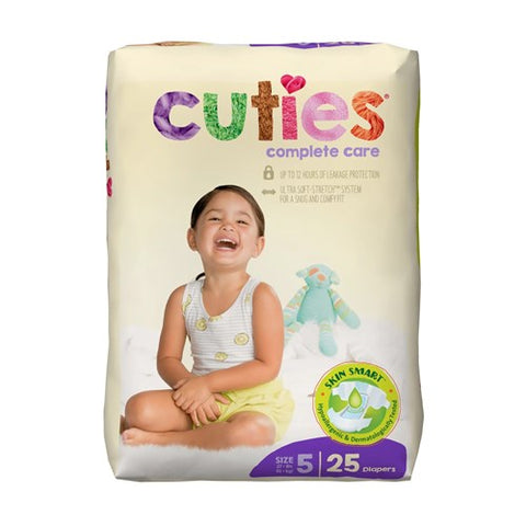 Cuties Baby Diaper Size 5 8 Bags Of 25 200/CS