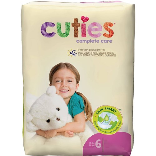 Cuties Baby Diaper Size 6 8 Bags Of 25 200/CS