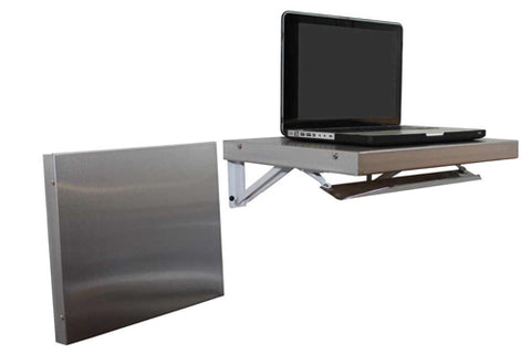 Folding Wall Mounted Shelf For Laptop Or Writing Use