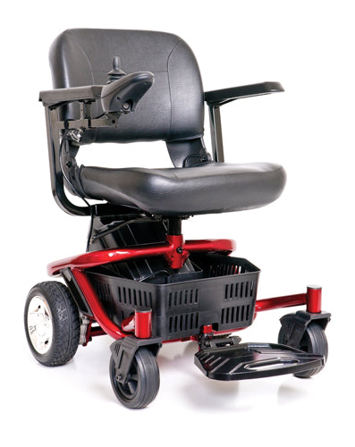 LiteRider PTC Power WC Red Rear Wheel Drive Scooter