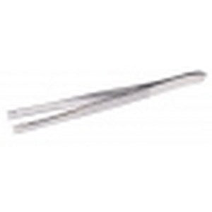 Tweezer Stainless Steel Slant Tip 3.5"