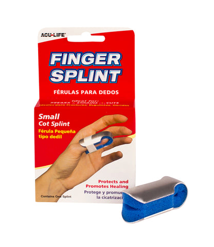 Small Cot Splint Boxed for Finger Injury Protection