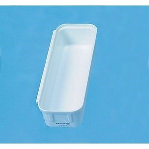 Storage Bin White Polystyrene 2 X 3 X 9"