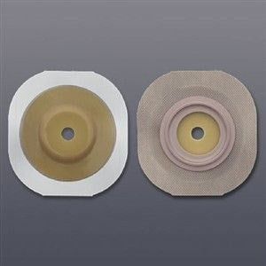 Ostomy Barrier FlexWear Trim to Fit Standard Wear Adhesive Tape 57 mm Flange Red Code System Hydrocolloid Up to 1-1/2 Inch Opening 5/BX