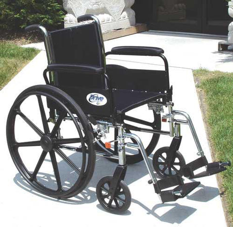 K3 Wheelchair Ltwt 16 w DDA & ELR Cruiser III for Easy Use