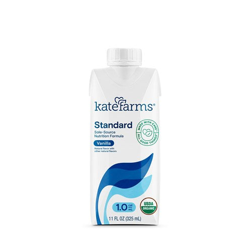 Kate Farms Standard 1.0 Vanilla, 11 fl oz (325 mL) 12/CS