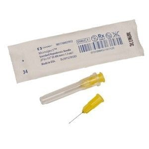 Monoject Softpack 1mL Syringe 28G X1/2" 500/C