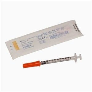 Monoject Softpack 1/2mL Insulin Syringe 28G X 1/2" 500/C