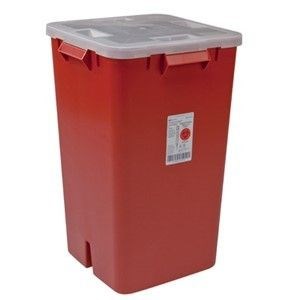 Sharps-A-Gator Container 19 Gallon Red