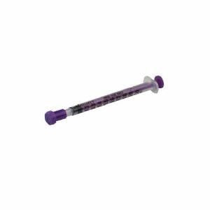 10mL Non-Sterile Purple Oral Syringe 500/Case