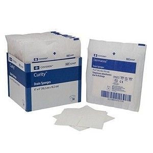 Sorb-It Drain Sponge 4" X 4" Sterile 2's 12Tray/Case