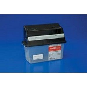 Sharpsafety Rcra Hazardouscontainer Counterbalance Lid,Black 5 Qt 14/CS