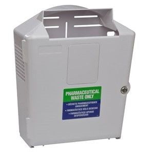 Sharpsafety Wall Enclosure 3 Gallon Pharmaceutical Waste Container