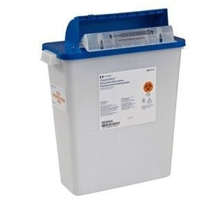 Sharpsafety Counterbalance Lid,3Gal Pharmeceutical Waste Container 10/C