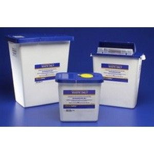 Sharpsafety Pgii Rated Gasket 18Gal Sliding Lid Waste Container 5/Case