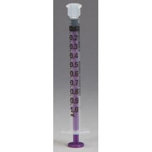 Syringe Enteral w/Enfit Connn/S Purp 1mL (3200/CS)