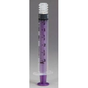 Syringe Enteral w/Enfit Connn/S Purp 3mL (2000/CS)