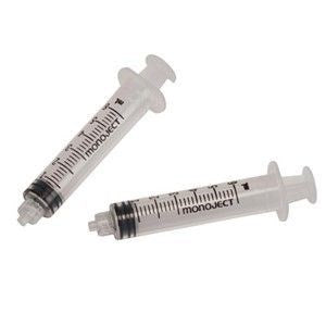 Monoject 6mL Syringe Luer-Lock Tip Non-Sterile 500/Case