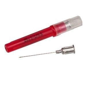 Monoject Rigid Packed Hypo Needle 25 X 1-1/4" Aluminum Hub 100/BX Red