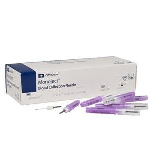 Monoject Blood Collection Needle 21G X 1" 1000/Case