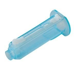 Monoject Safety Needle Holder Slide Lock, Blue, 1" 500/Case