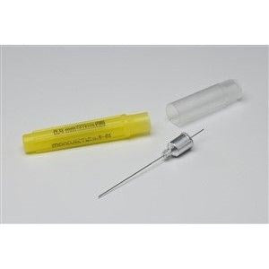 Monoject Dental Needles Yellow Sterile,Plastic Hub 27 Long X 1.25"