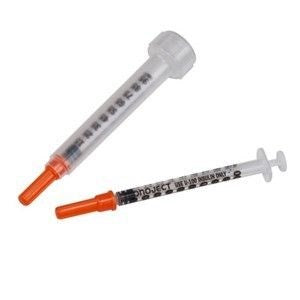 Monoject Rigid Pack Insulin Syringe 1mL, 28G X 1/2" 500/Case