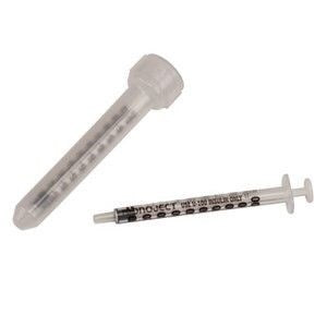 Monoject Rigid Pack Insulin Syringe 1mL, Regular Tip 500/Case