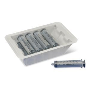 Monoject 6mL Pharmacy Tray, Luer-Lock Tip 200/Case